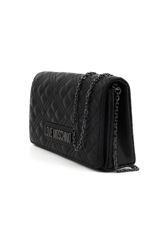 LOVE MOSCHINO Borsa Tracolla Nero Metal JC4079PP1ILA000A - Sandrini Calzature e Abbigliamento