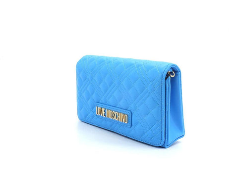 LOVE MOSCHINO Borsa Tracolla Pochette Logo Blu Oceano JC4079PP0ELA0753 - Sandrini Calzature e Abbigliamento