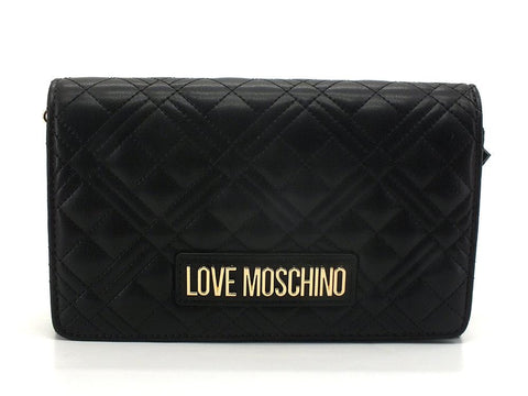 LOVE MOSCHINO Borsa Tracolla Pochette Quilted Nero JC4079PP0ELA0000 - Sandrini Calzature e Abbigliamento