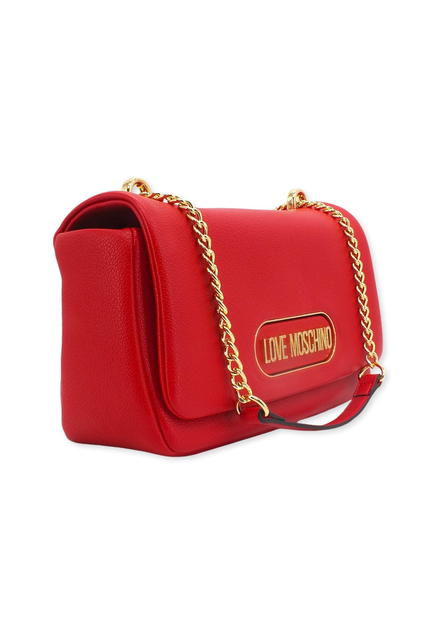 LOVE MOSCHINO Borsa Tracolla Rosso JC4401PP0FKP0500 - Sandrini Calzature e Abbigliamento