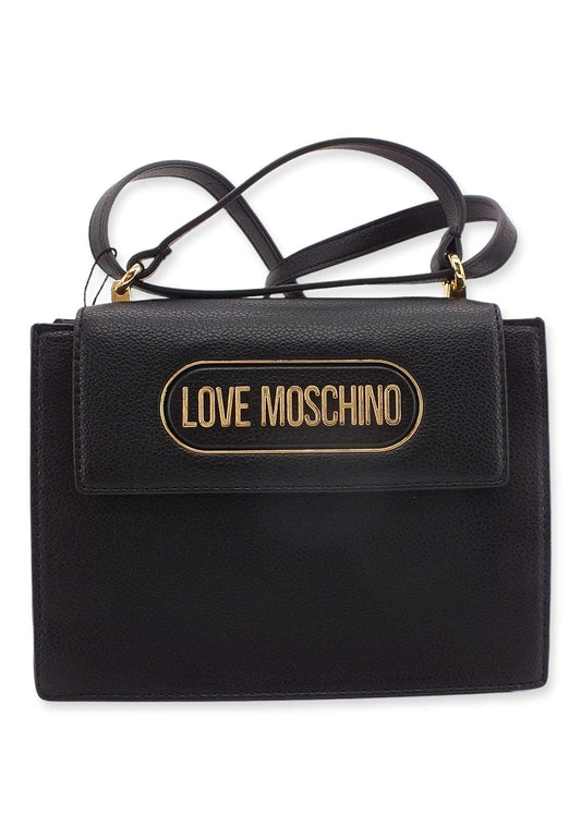 LOVE MOSCHINO Borsa Tracolla Satchel Nero JC4400PP0FKP0000 - Sandrini Calzature e Abbigliamento