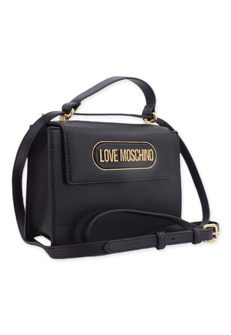 LOVE MOSCHINO Borsa Tracolla Satchel Nero JC4400PP0FKP0000 - Sandrini Calzature e Abbigliamento