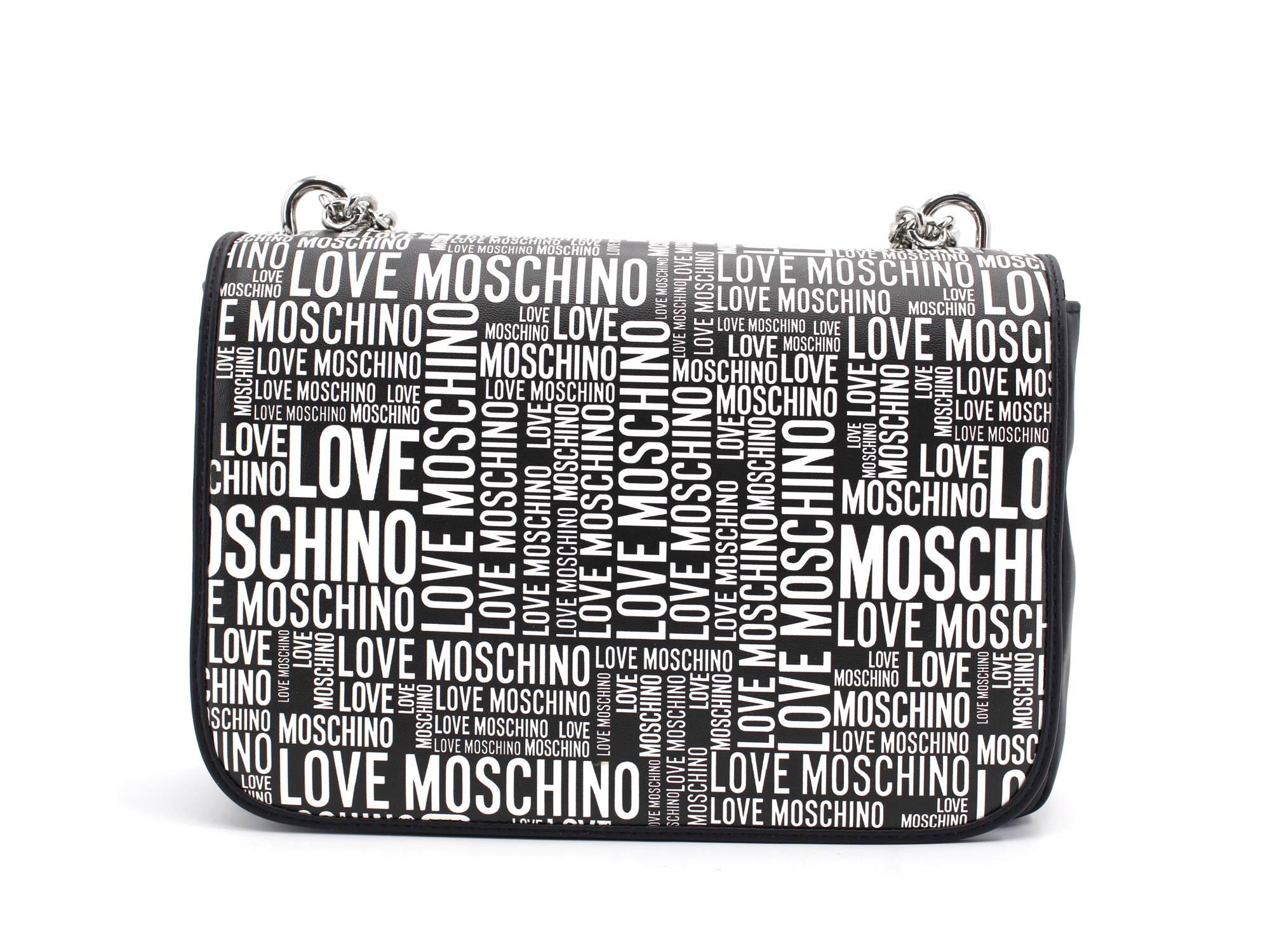 LOVE MOSCHINO Borsa Tracolla Scritte - Sandrini Calzature e Abbigliamento