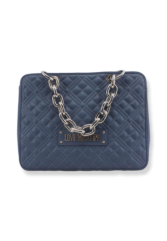 LOVE MOSCHINO Borsa Tracolla Tote Chungy Blu Denim JC4025PP1FLA0707 - Sandrini Calzature e Abbigliamento