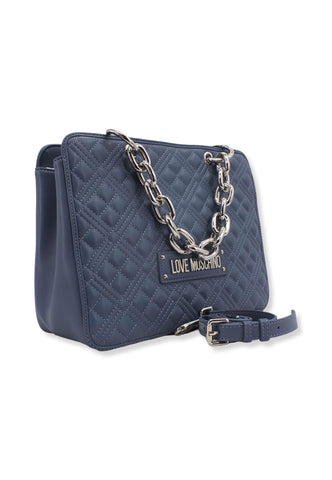LOVE MOSCHINO Borsa Tracolla Tote Chungy Blu Denim JC4025PP1FLA0707 - Sandrini Calzature e Abbigliamento