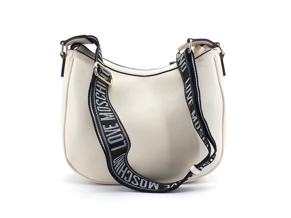 LOVE MOSCHINO Borsa Tracolla Zip Avorio JC4315PP0DKO0110 - Sandrini Calzature e Abbigliamento