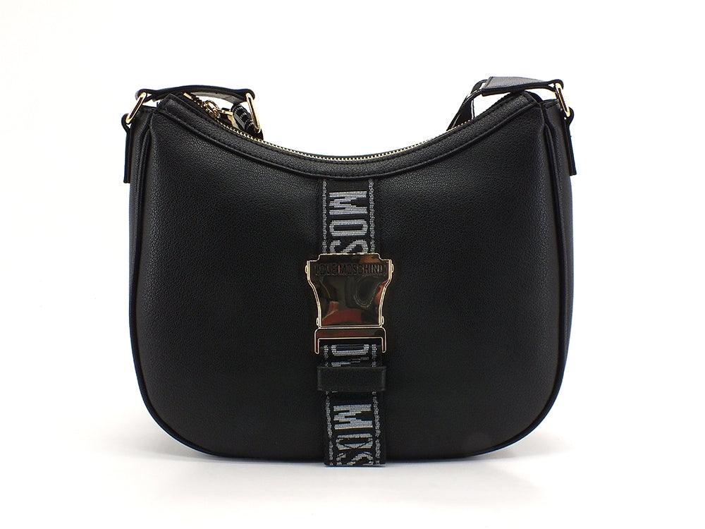 LOVE MOSCHINO Borsa Tracolla Zip Nero JC4315PP0DKO0000 - Sandrini Calzature e Abbigliamento