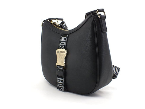 LOVE MOSCHINO Borsa Tracolla Zip Nero JC4315PP0DKO0000 - Sandrini Calzature e Abbigliamento