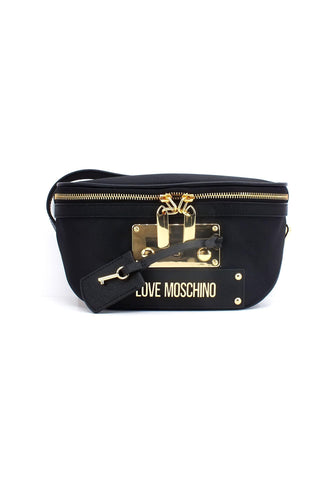 LOVE MOSCHINO Marsupio Nylon Nero JC4155PP1GLG100A - Sandrini Calzature e Abbigliamento