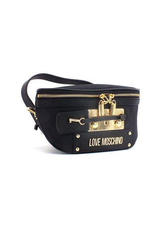 LOVE MOSCHINO Marsupio Nylon Nero JC4155PP1GLG100A - Sandrini Calzature e Abbigliamento
