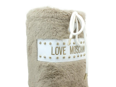 LOVE MOSCHINO MoonBoot Beige JA24052G06JS0209 - Sandrini Calzature e Abbigliamento