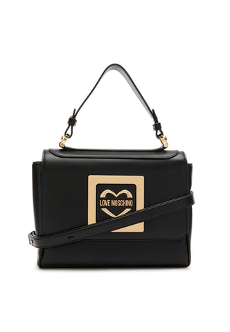 LOVE MOSCHINO Morsa Satchel Mid Nero JC4302PP0GKV0000 - Sandrini Calzature e Abbigliamento