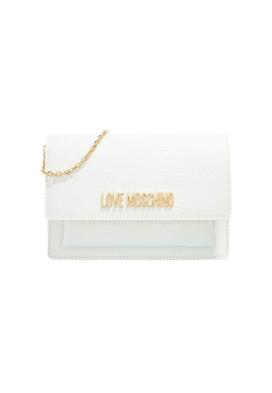 LOVE MOSCHINO Pochette Bianco JC4095PP0GKP0100 - Sandrini Calzature e Abbigliamento