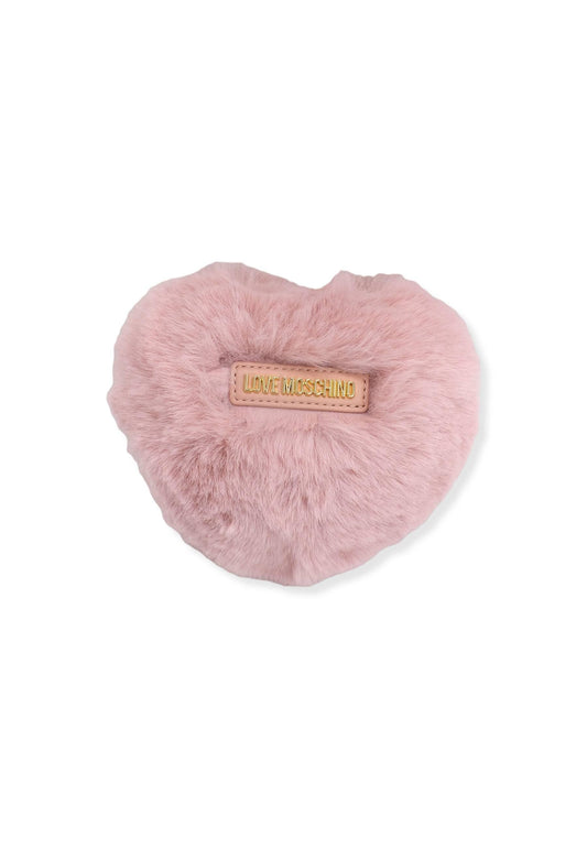LOVE MOSCHINO Pochette Con Pelo Rosa Cipria JC4168PP1FLW0601 - Sandrini Calzature e Abbigliamento