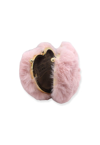 LOVE MOSCHINO Pochette Con Pelo Rosa Cipria JC4168PP1FLW0601 - Sandrini Calzature e Abbigliamento
