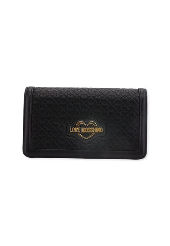 LOVE MOSCHINO Pochette Cuori Nero JC5693PP0FKF0000 - Sandrini Calzature e Abbigliamento