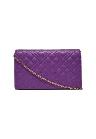 LOVE MOSCHINO Pochette Donna Viola JC4079PP1ILA0650 - Sandrini Calzature e Abbigliamento