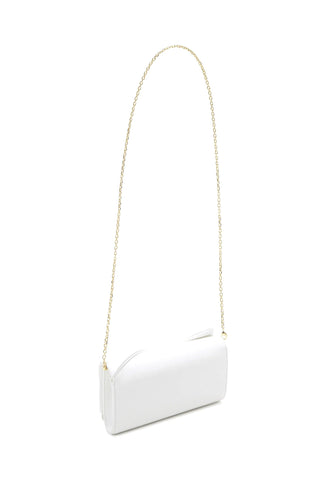 LOVE MOSCHINO Pochette Fiocco Bianco JC4394PP0GKH0100 - Sandrini Calzature e Abbigliamento