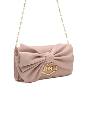 LOVE MOSCHINO Pochette Fiocco Nude JC4394PP0GKH0609 - Sandrini Calzature e Abbigliamento