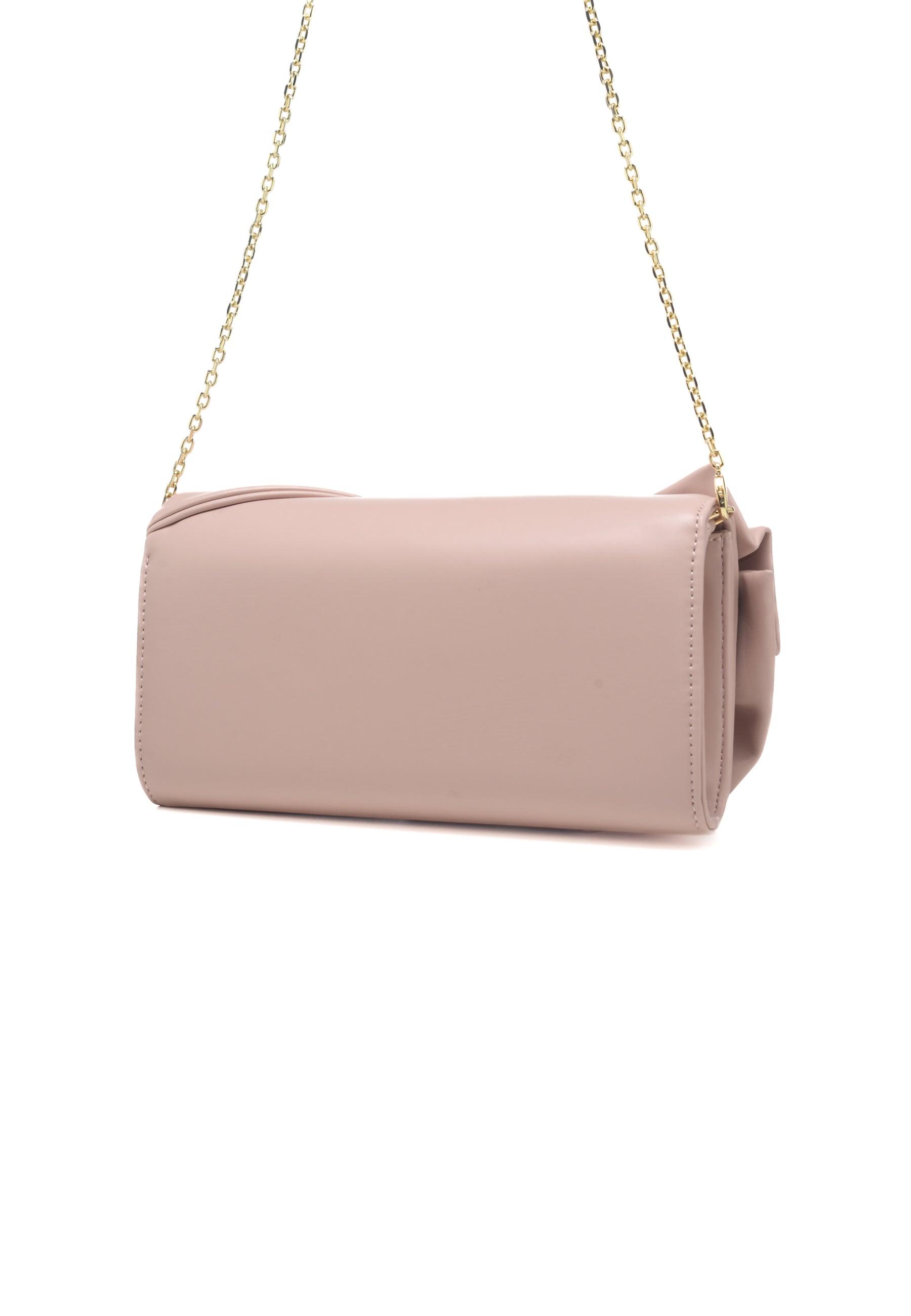 LOVE MOSCHINO Pochette Fiocco Nude JC4394PP0GKH0609 - Sandrini Calzature e Abbigliamento