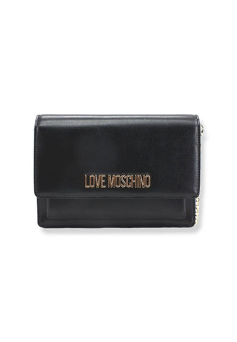LOVE MOSCHINO Pochette LM Gold Nera JC4095PP1FLL0000 - Sandrini Calzature e Abbigliamento