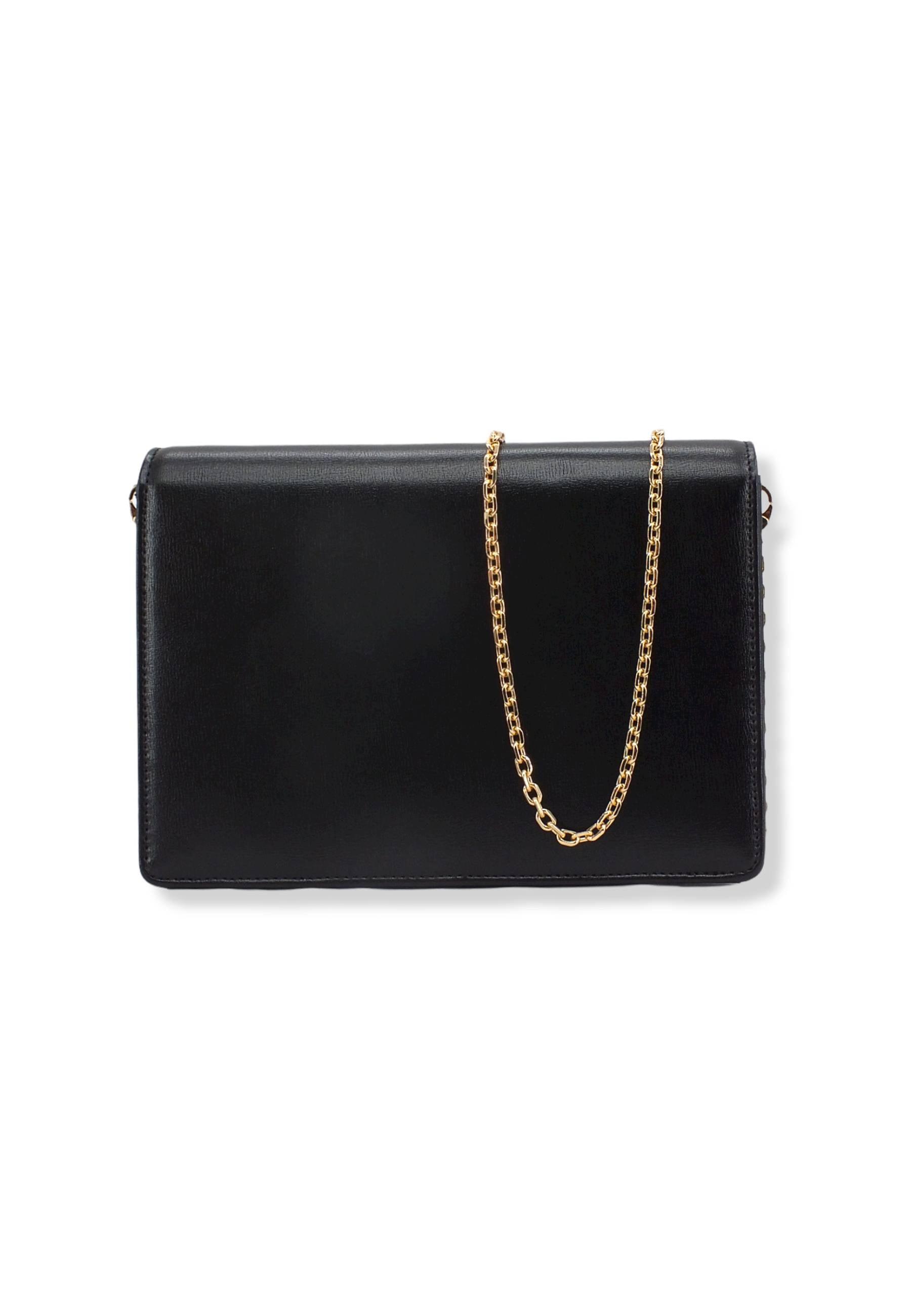 LOVE MOSCHINO Pochette LM Gold Nera JC4095PP1FLL0000 - Sandrini Calzature e Abbigliamento