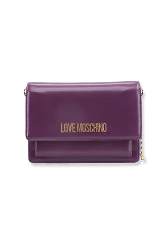LOVE MOSCHINO Pochette LM Gold Viola JC4095PP1FLL0650 - Sandrini Calzature e Abbigliamento