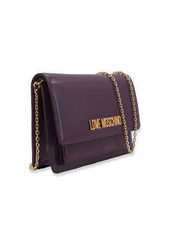 LOVE MOSCHINO Pochette LM Gold Viola JC4095PP1FLL0650 - Sandrini Calzature e Abbigliamento