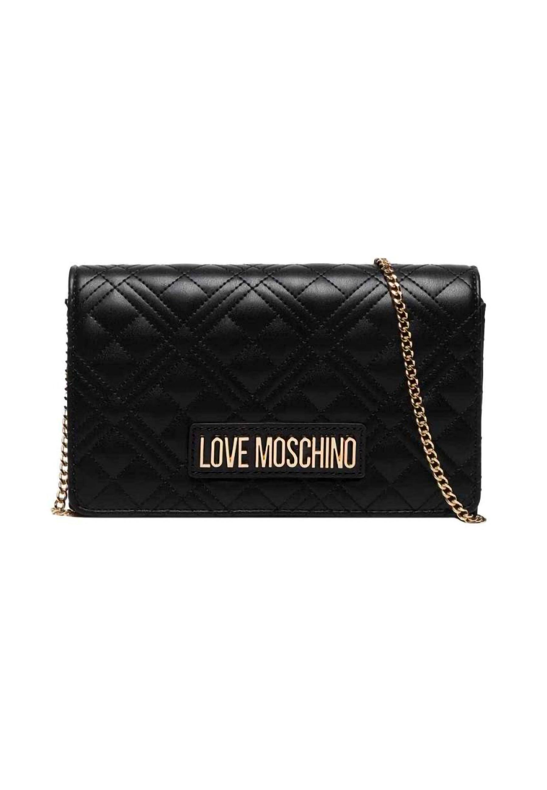 LOVE MOSCHINO Pochette Nero JC4079PP0GLA0000 - Sandrini Calzature e Abbigliamento