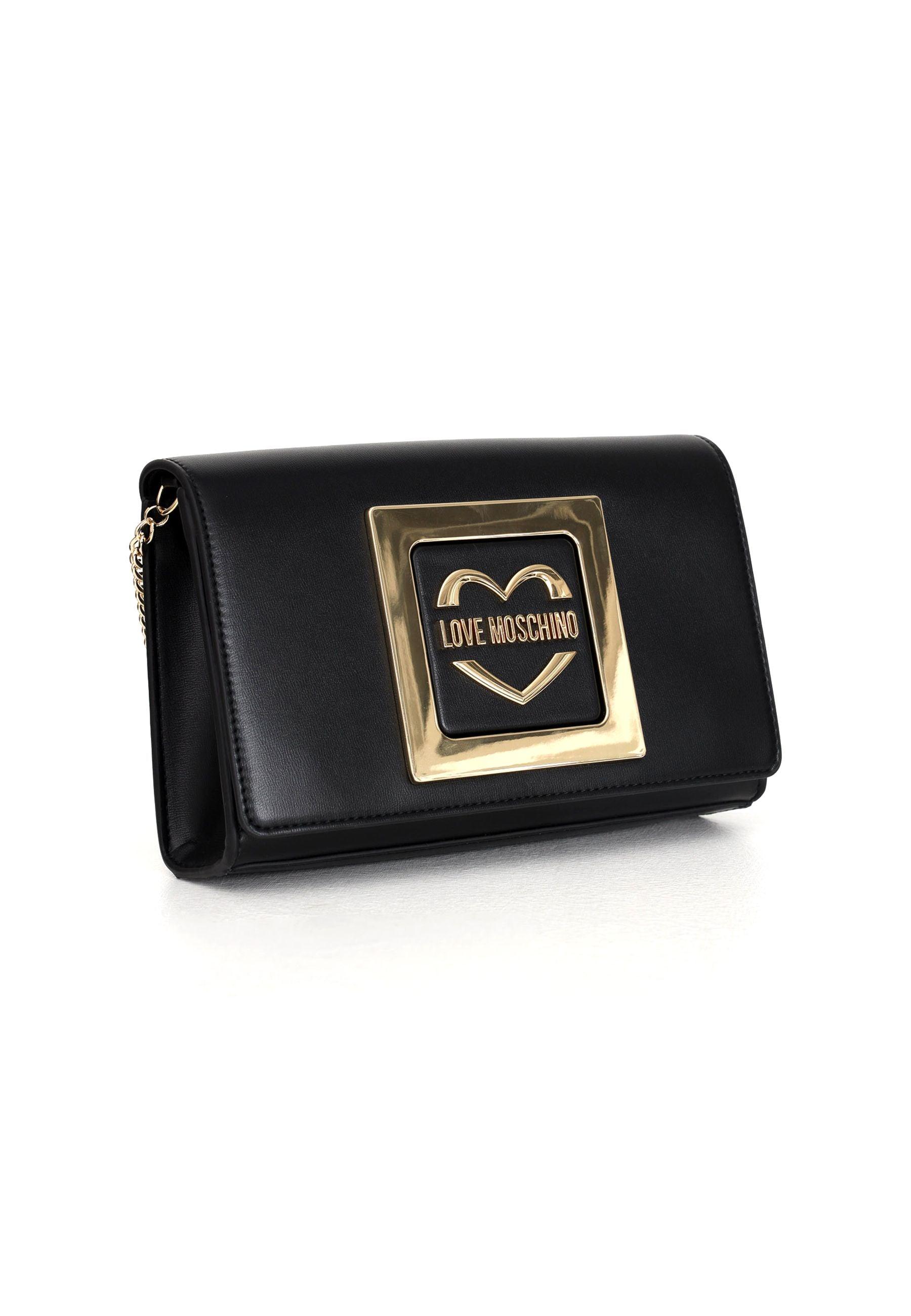 LOVE MOSCHINO Pochette Nero JC4325PP0GKV0000 - Sandrini Calzature e Abbigliamento