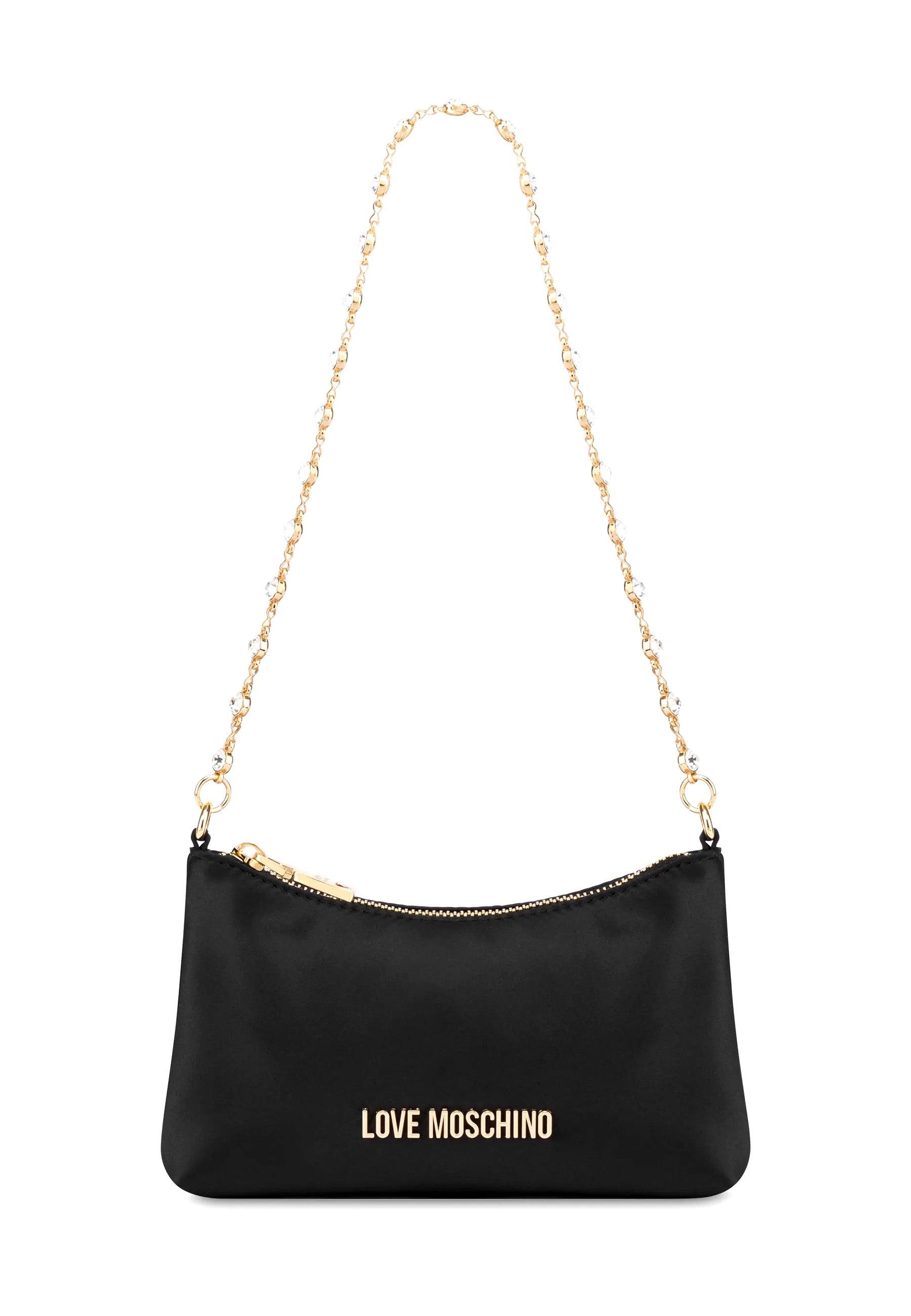 LOVE MOSCHINO Pochette Nylon Nero JC4233PP0HKK0000 - Sandrini Calzature e Abbigliamento
