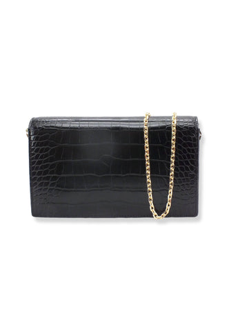 LOVE MOSCHINO Pochette Stampa Coccodrillo Nera JC4098PP1FLF0000 - Sandrini Calzature e Abbigliamento