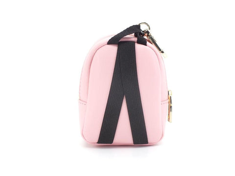 LOVE MOSCHINO Portachiavi Bags Charms Logo Mini Zaino Rosa JC6400PP1ELT0600 - Sandrini Calzature e Abbigliamento