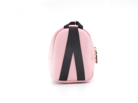 LOVE MOSCHINO Portachiavi Bags Charms Quilted Mini Zaino Rosa JC6403PP1ELA0600 - Sandrini Calzature e Abbigliamento