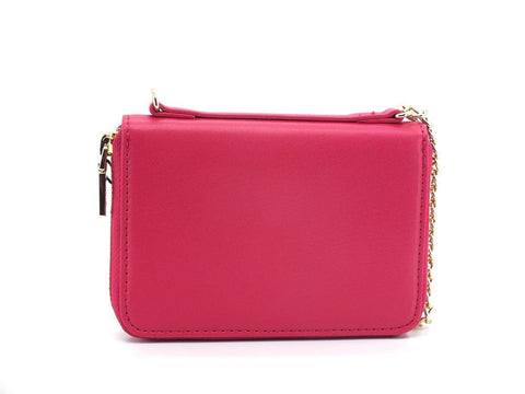 LOVE MOSCHINO Portafoglio Bags Charms Zip Tracolla Fuxia JC6401PP1ELT0604 - Sandrini Calzature e Abbigliamento