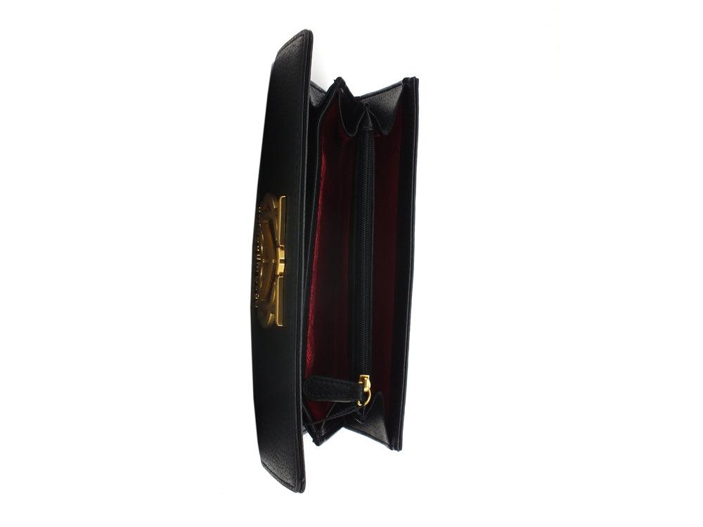 LOVE MOSCHINO Portafoglio Clip Logo Nero JC5650PP1DLL0000 - Sandrini Calzature e Abbigliamento