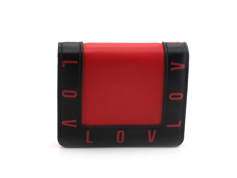 LOVE MOSCHINO Portafoglio Clip Small Rosso JC5641PP1DLI0500 - Sandrini Calzature e Abbigliamento