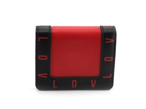 LOVE MOSCHINO Portafoglio Clip Small Rosso JC5641PP1DLI0500 - Sandrini Calzature e Abbigliamento