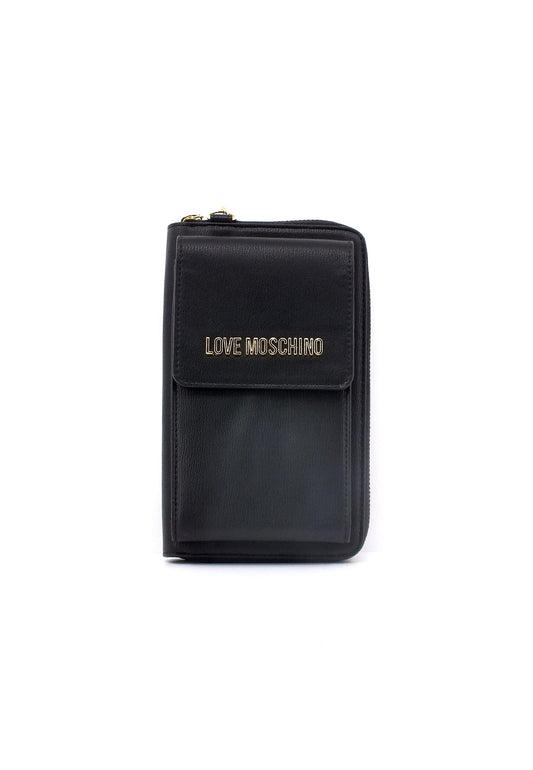 LOVE MOSCHINO Portafoglio Con Tasca Donna Nero JC5701PP1HLD0000 - Sandrini Calzature e Abbigliamento