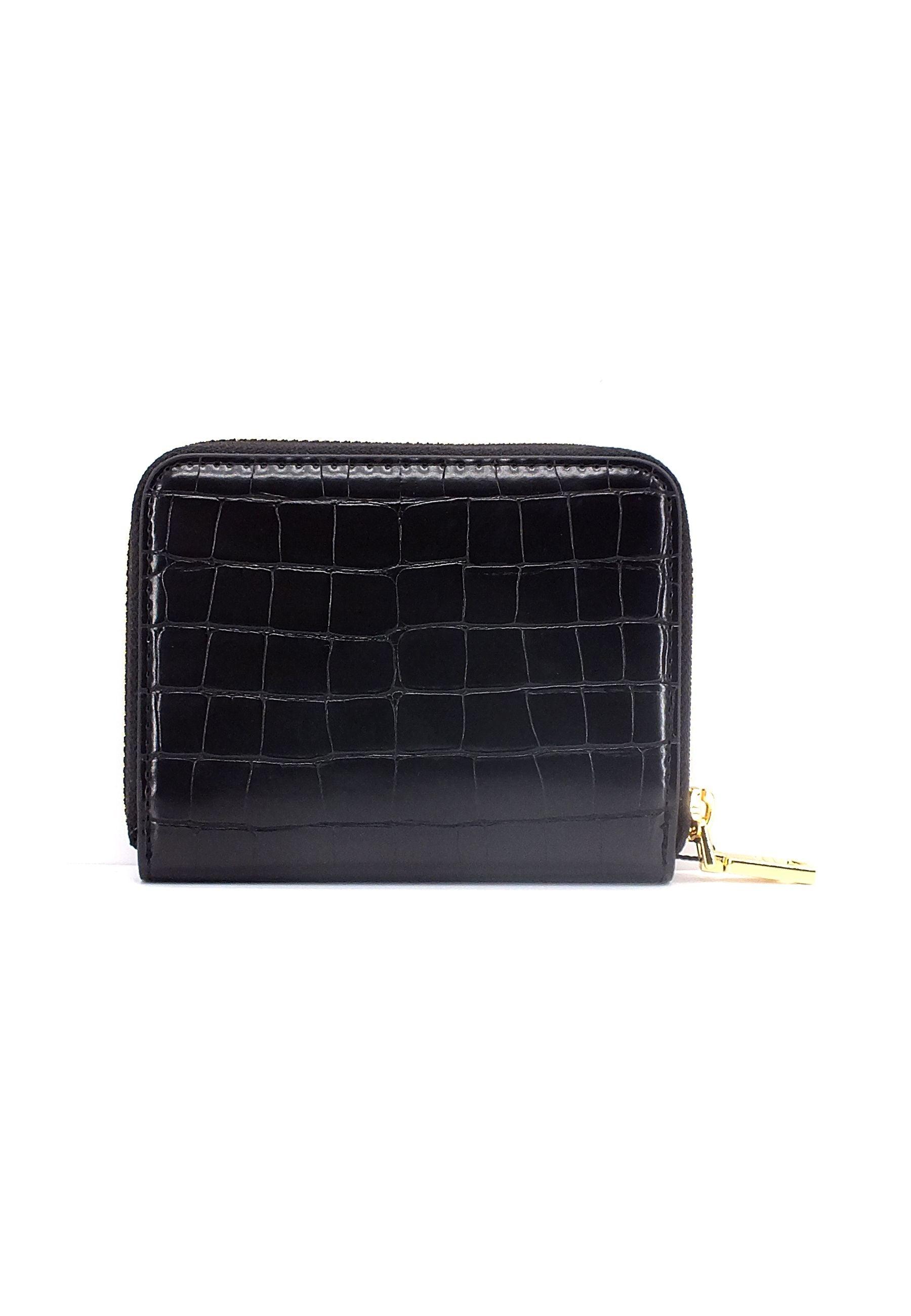 LOVE MOSCHINO Portafoglio Croco Donna Nero JC5712PP0FKS0000 - Sandrini Calzature e Abbigliamento