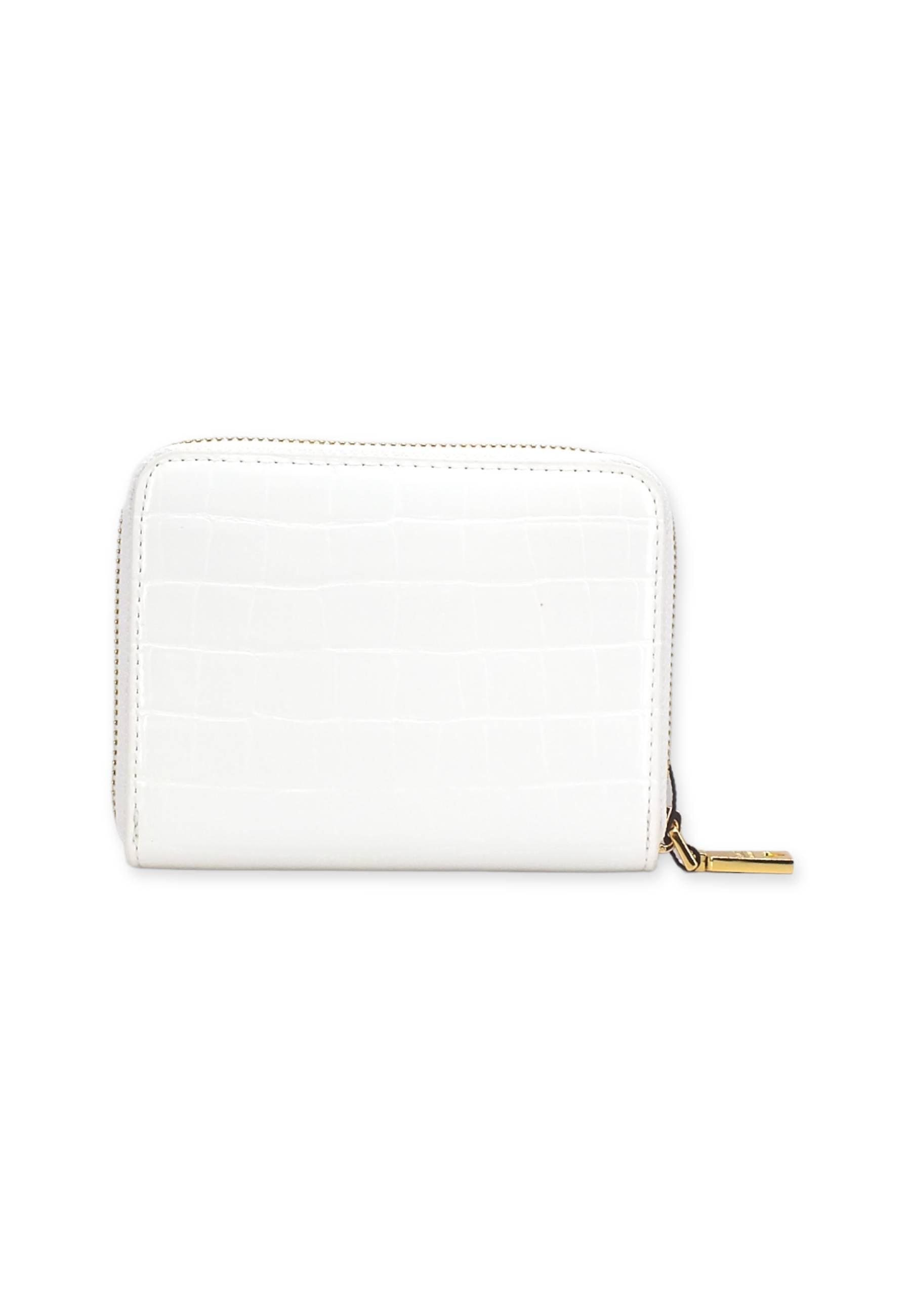 LOVE MOSCHINO Portafoglio Croco Donna Off White JC5712PP0FKS0120 - Sandrini Calzature e Abbigliamento
