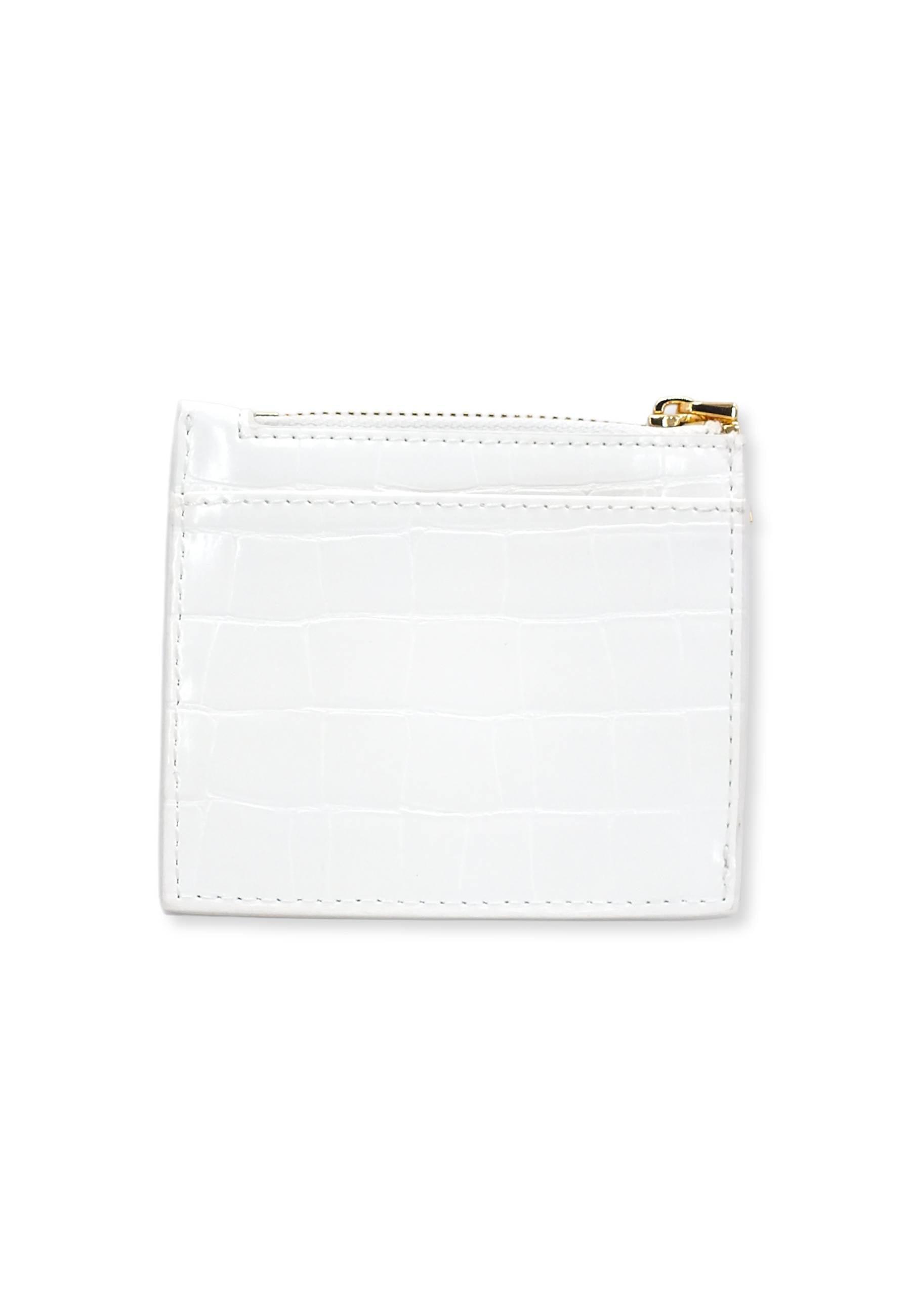 LOVE MOSCHINO Portafoglio Croco Donna Off White JC5716PP0FKS0120 - Sandrini Calzature e Abbigliamento
