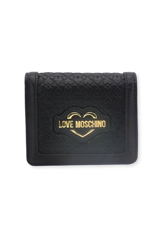 LOVE MOSCHINO Portafoglio Cuori Nero JC5695PP0FKF0000 - Sandrini Calzature e Abbigliamento