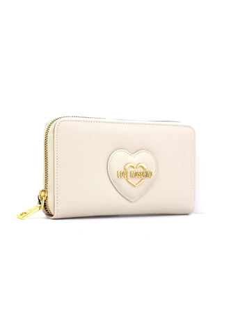 LOVE MOSCHINO Portafoglio Donna Avorio Beige JC5730PP0HKL0110 - Sandrini Calzature e Abbigliamento