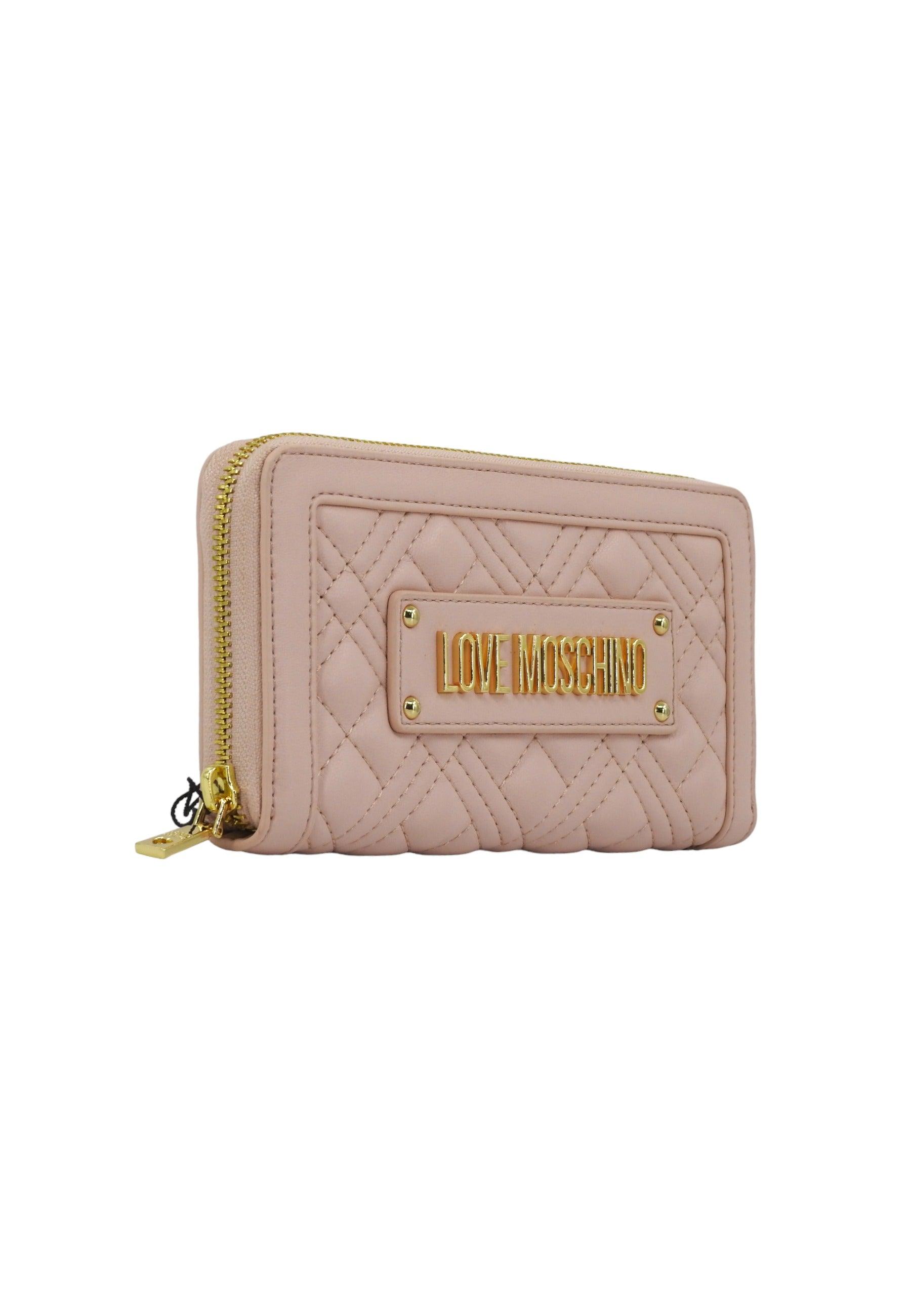 LOVE MOSCHINO Portafoglio Donna Cipria JC5600PP1ILA0601 - Sandrini Calzature e Abbigliamento
