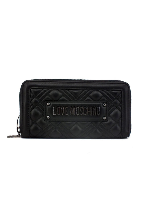 LOVE MOSCHINO Portafoglio Donna Nero JC5600PP0HLA000A - Sandrini Calzature e Abbigliamento
