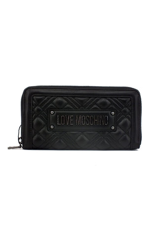 LOVE MOSCHINO Portafoglio Donna Nero JC5600PP0HLA000A - Sandrini Calzature e Abbigliamento