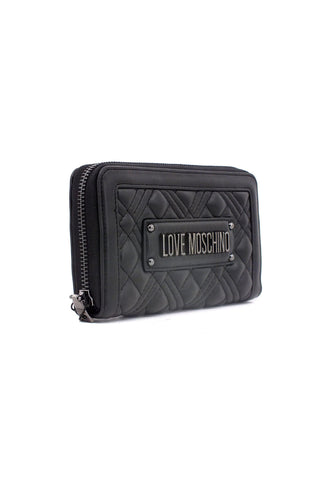 LOVE MOSCHINO Portafoglio Donna Nero JC5600PP0HLA000A - Sandrini Calzature e Abbigliamento