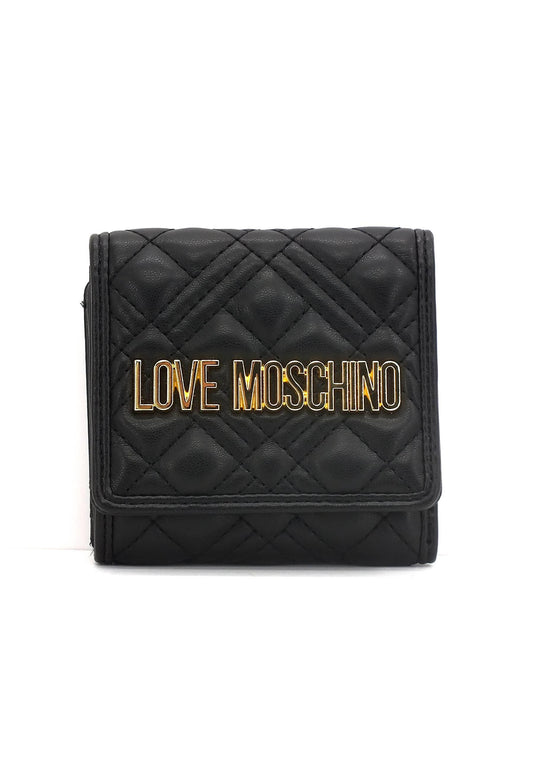 LOVE MOSCHINO Portafoglio Donna Nero JC5683PP0FLA0000 - Sandrini Calzature e Abbigliamento