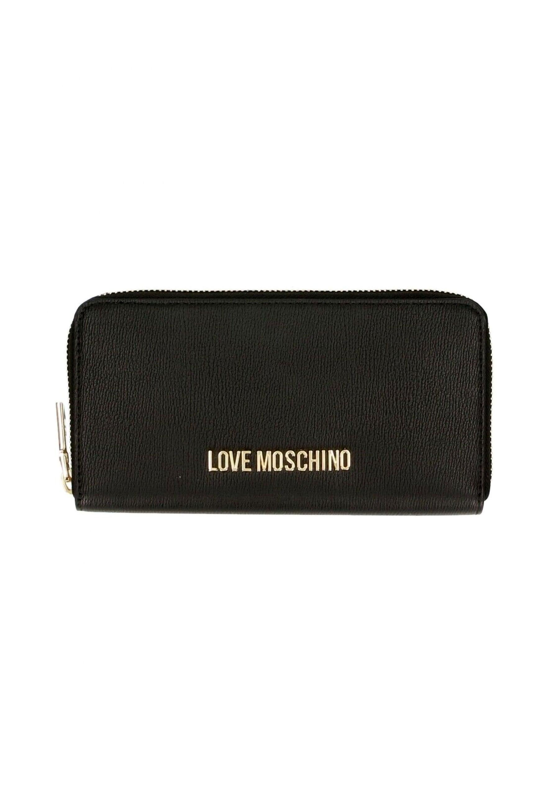 LOVE MOSCHINO Portafoglio Donna Nero JC5700PP1HLD0000 - Sandrini Calzature e Abbigliamento